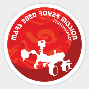 Mars Rover Sticker